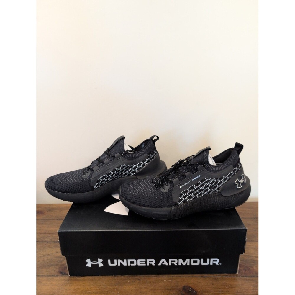 Under Armour UA HOVR Phantom 3 SE Reflect Men's Shoes Black Size 11 US - NEW